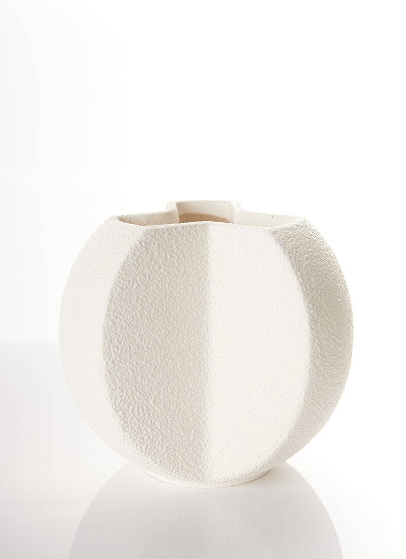 Haute Curature Bertoncello Ceramiche Modernist Sculptural Triparte Vase, 1960s-1970s