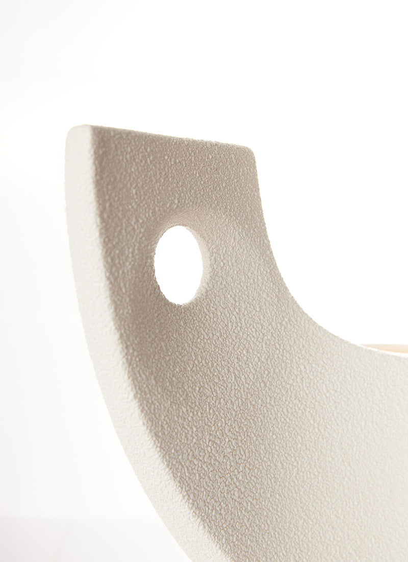Haute Curature Bertoncello Ceramiche Sculptural Winged Vase, 1970s-1980s
