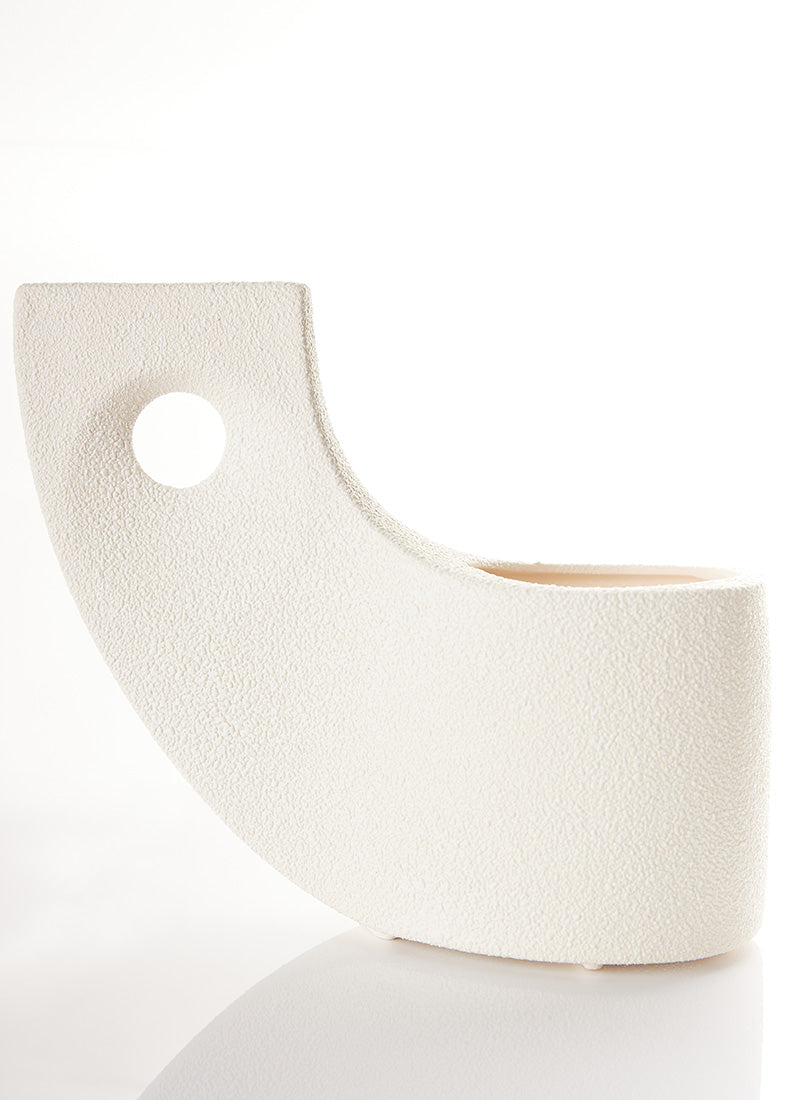 Haute Curature Bertoncello Ceramiche Sculptural Winged Vase, 1970s-1980s