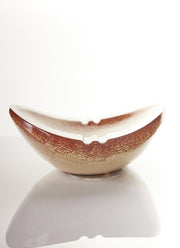 Haute Curature Bertoncello Sculptural Mid-Mod Soft Twist Dish, 1960s-70s