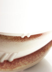 Haute Curature Bertoncello Sculptural Mid-Mod Soft Twist Dish, 1960s-70s