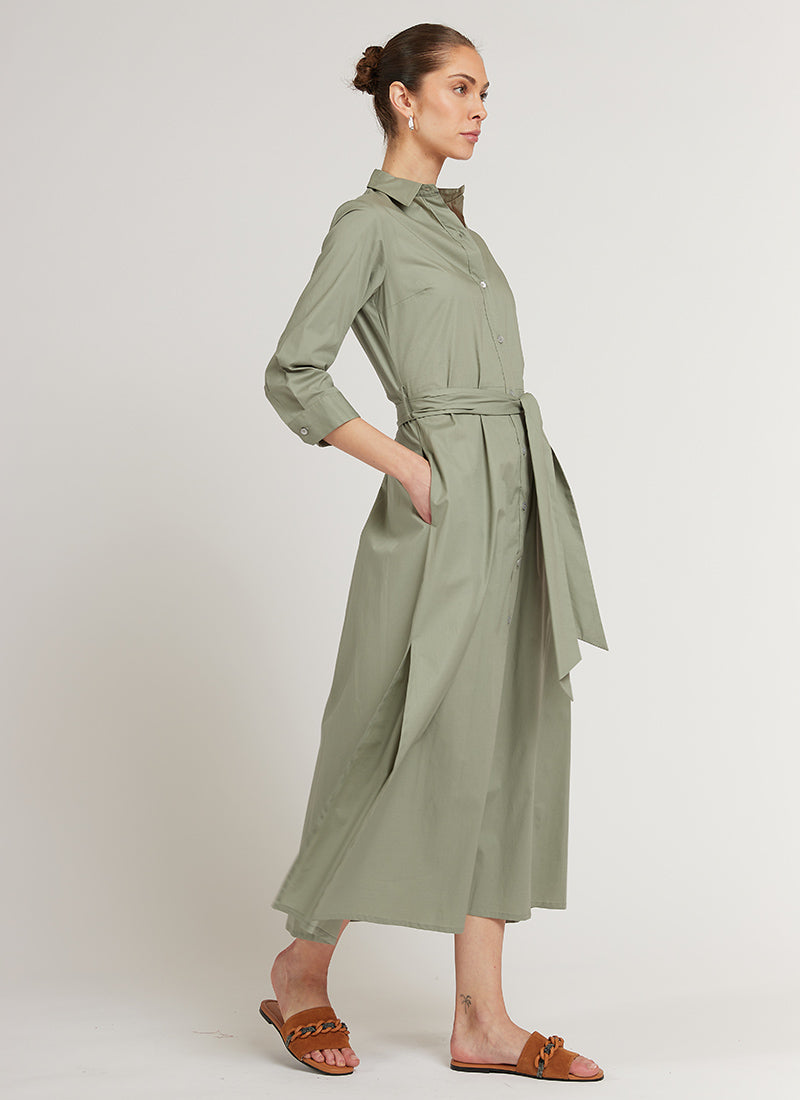 Rosso35 Maxi Wrap Shirt Dress