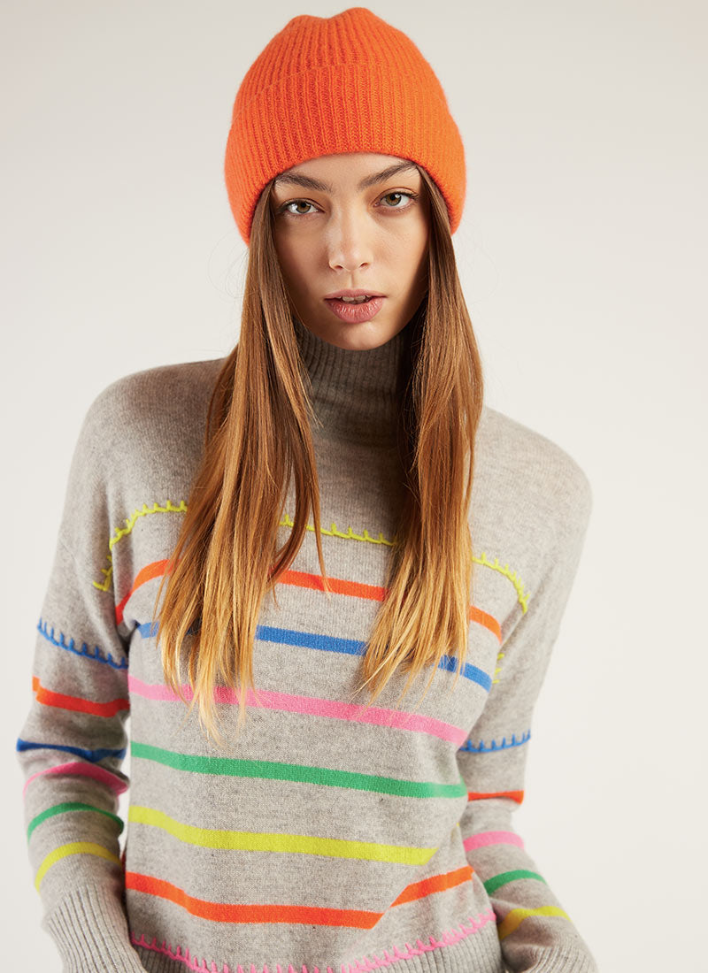 Crush Maya Ribbed Beanie