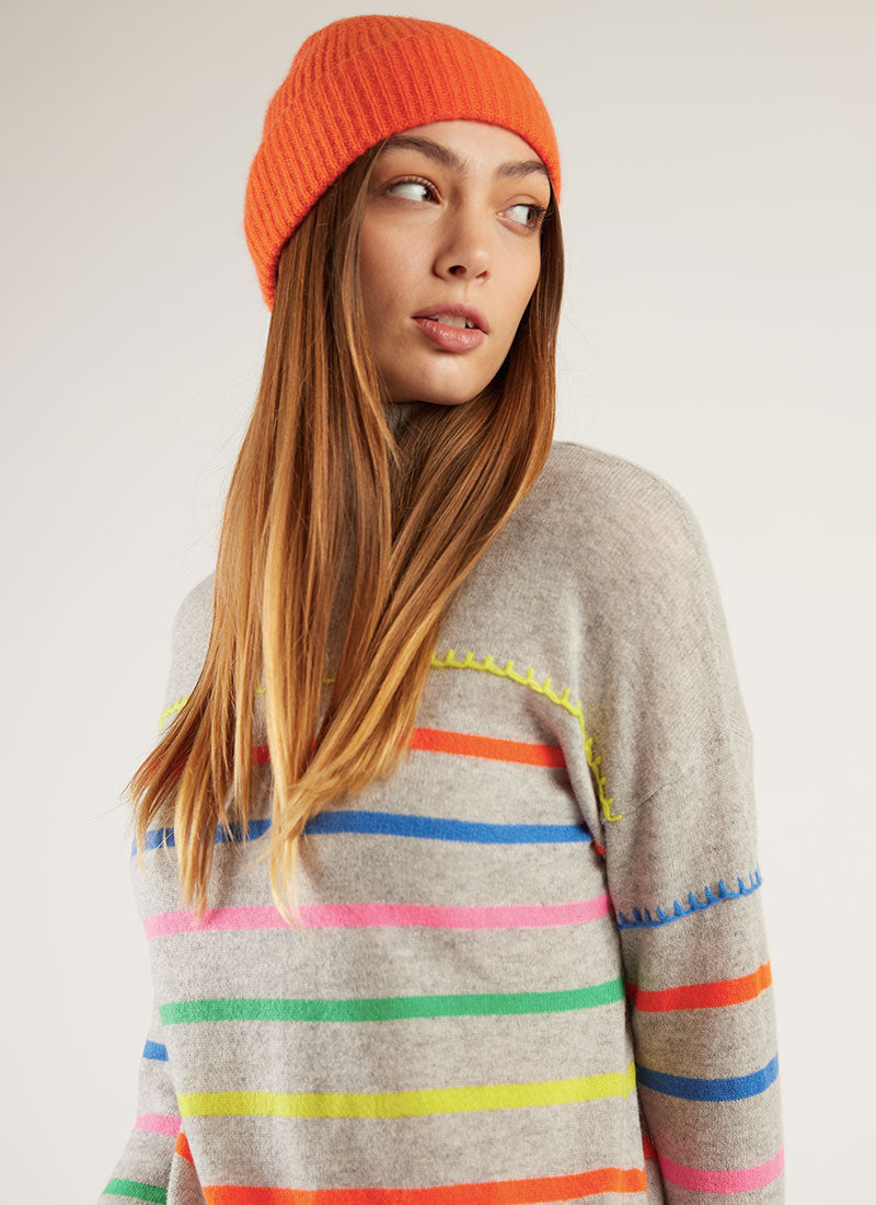 Crush Maya Ribbed Beanie