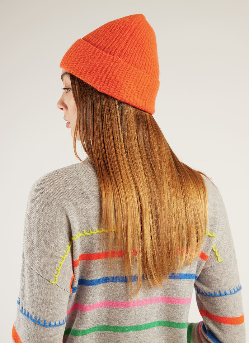 Crush Maya Ribbed Beanie