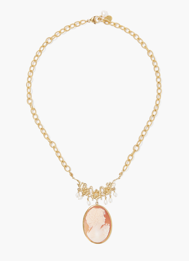 Chan Luu Cameo Pendant Necklace
