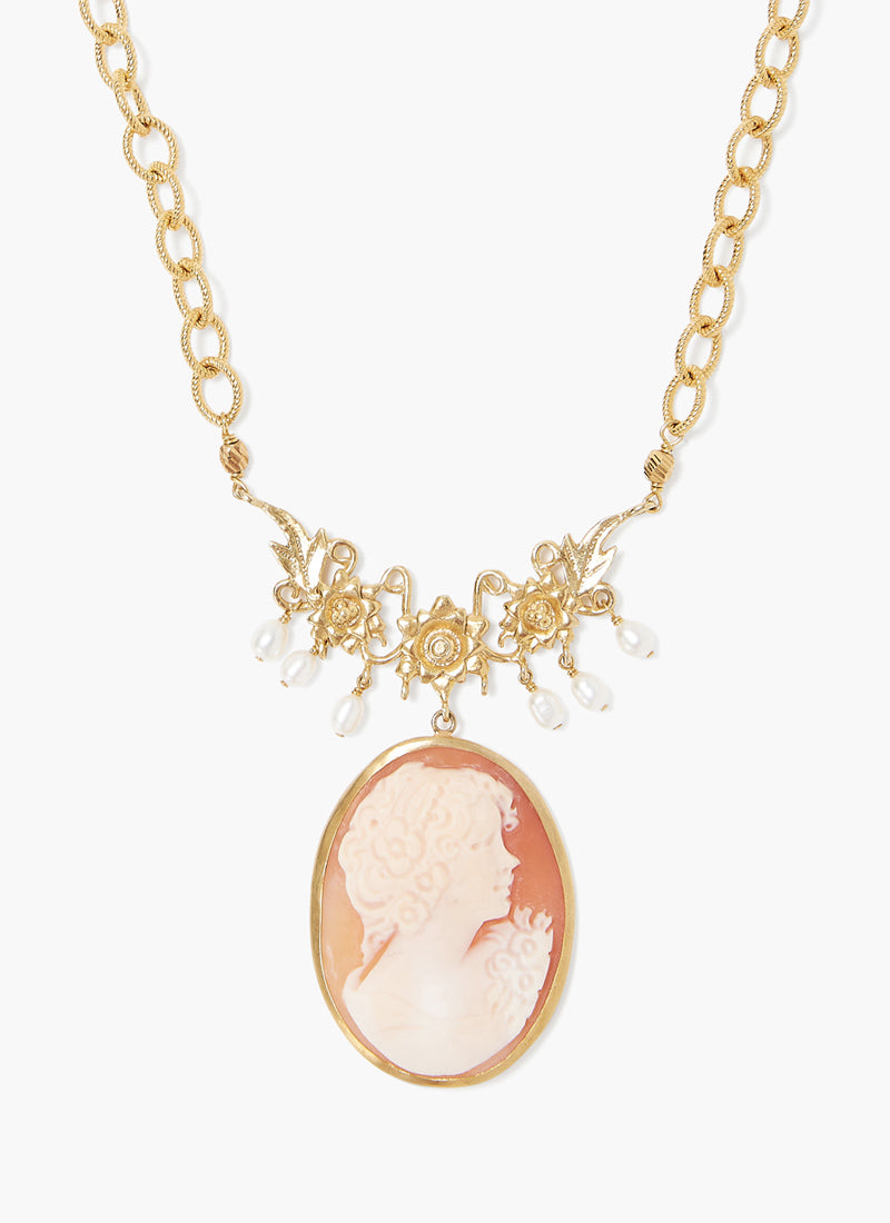 Chan Luu Cameo Pendant Necklace