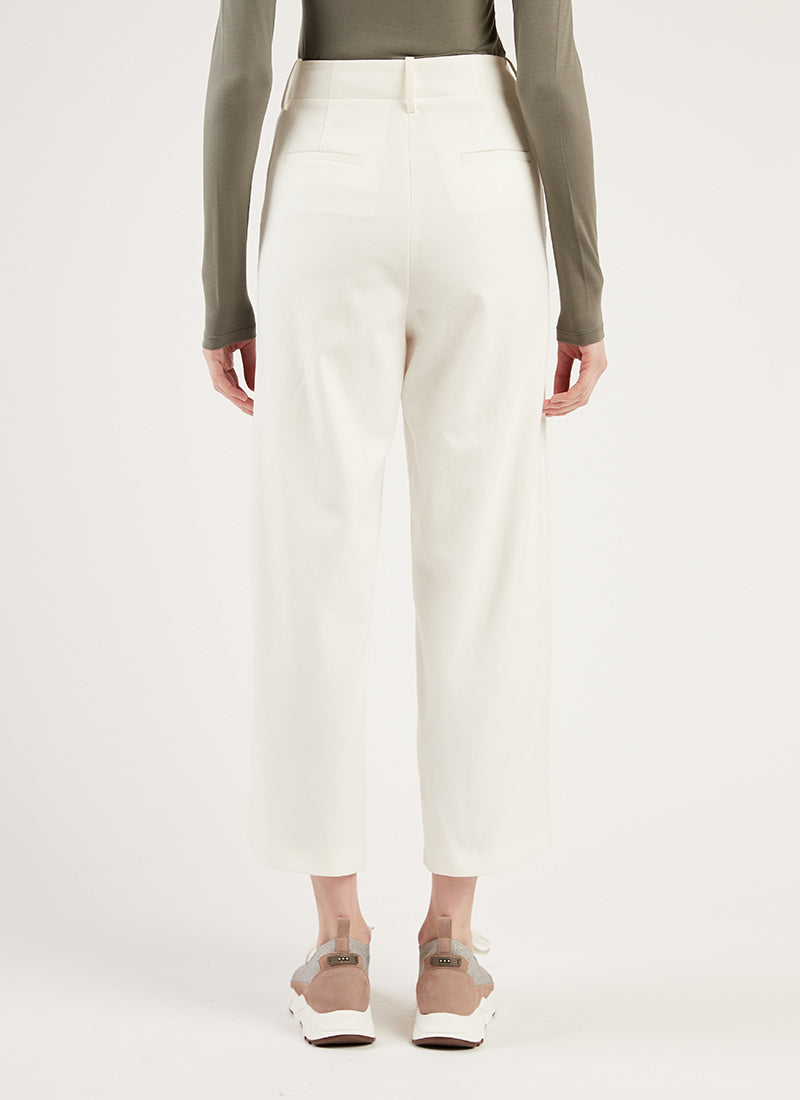 Fabiana Filippi Milano Stitch Cropped Trouser