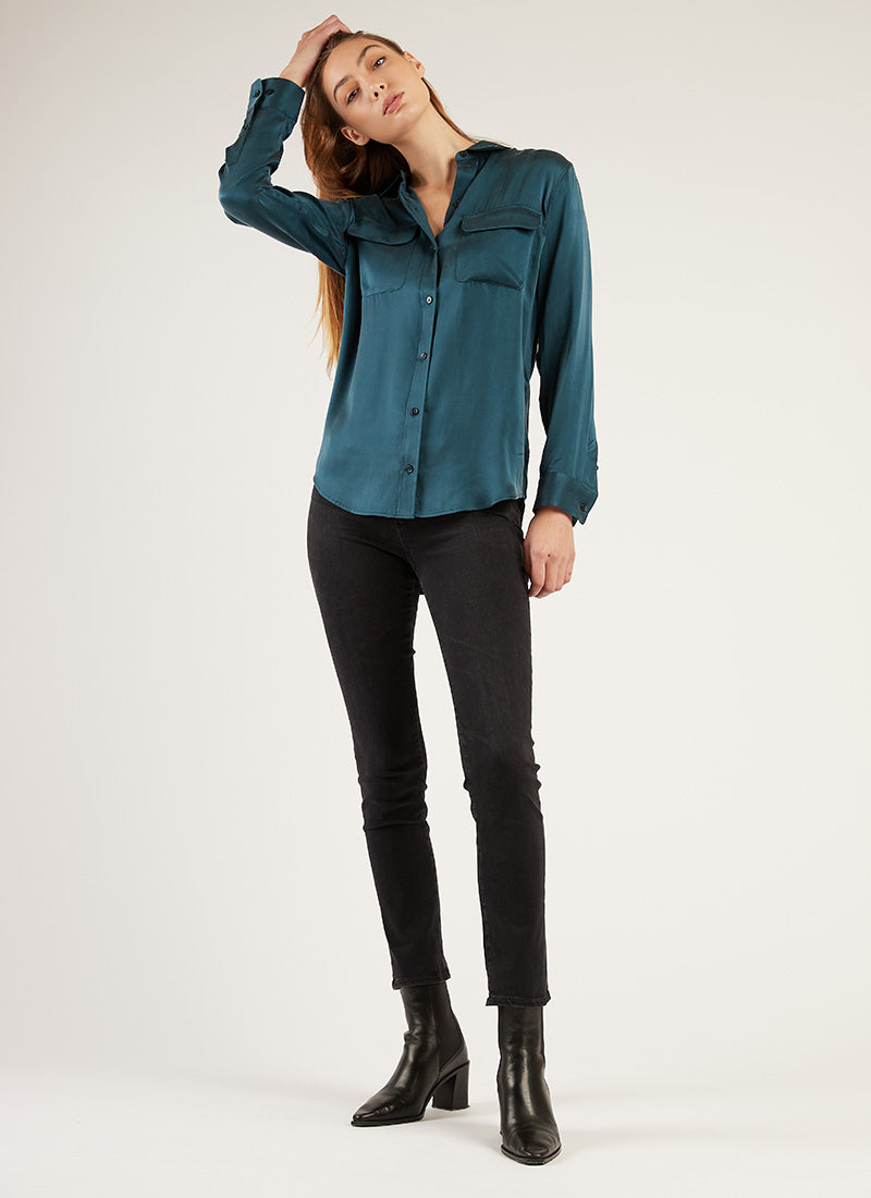 Equipment Signature Silk Blouse