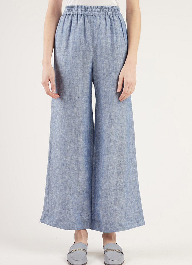 Fabiana Filippi Wide Leg Linen Trouser