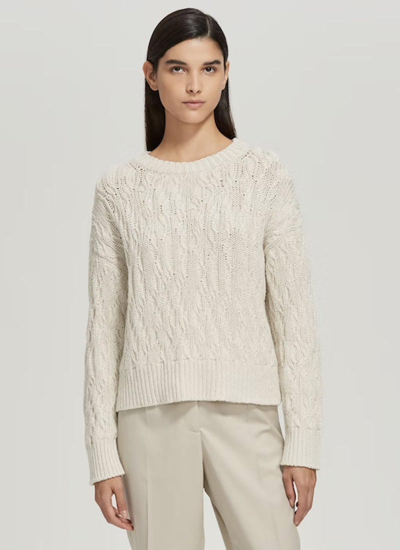 Fabiana FIlippi Wool-Blend Crewneck Sweater