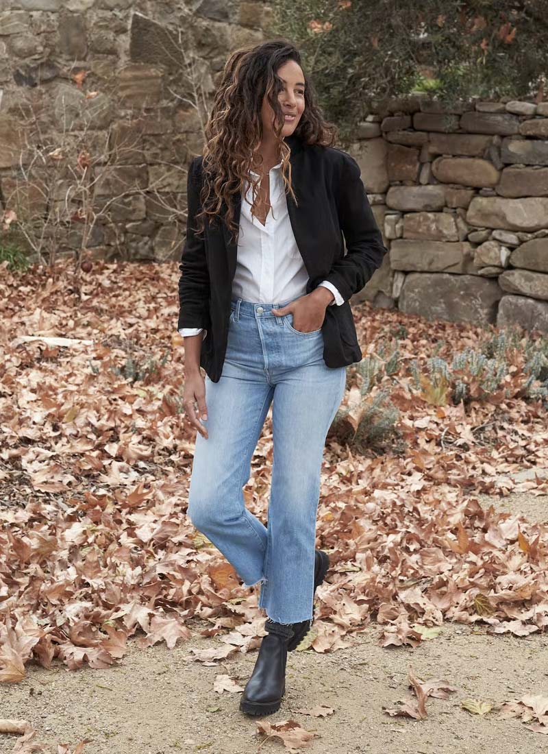 Frank & Eileen Dublin Performance Denim Blazer