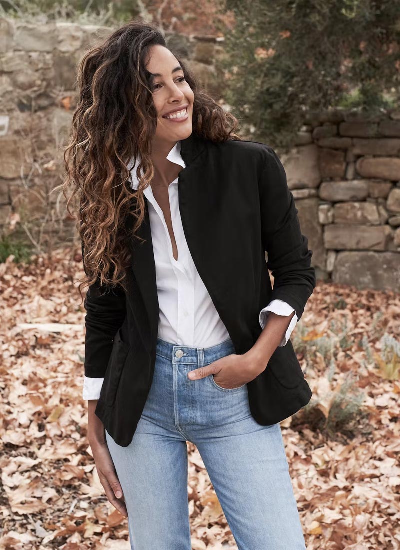Frank & Eileen Dublin Performance Denim Blazer