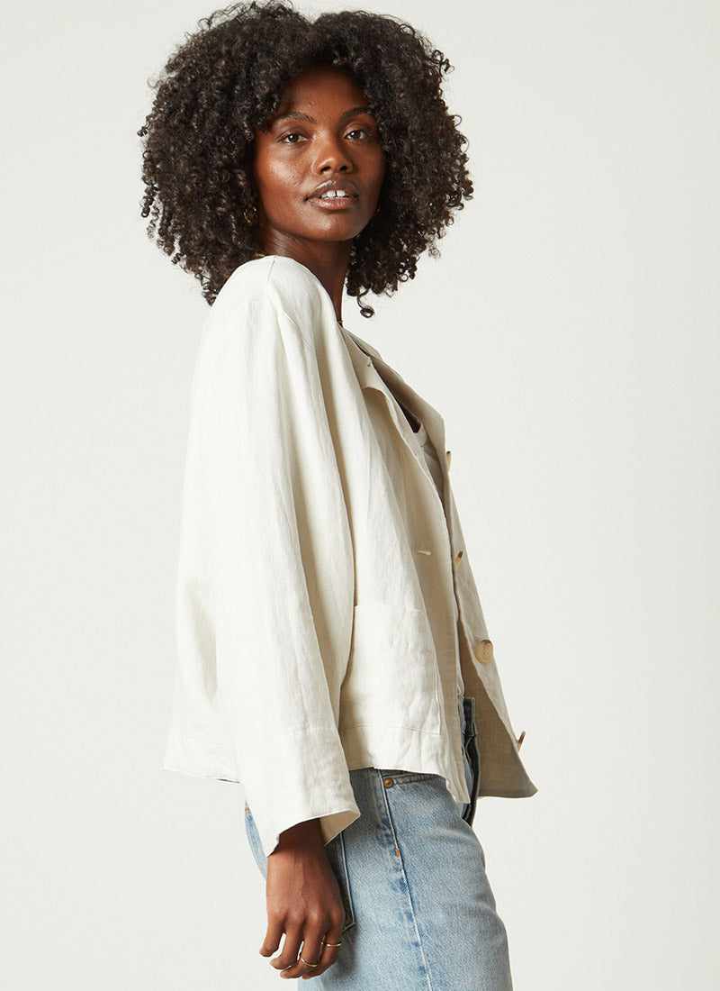 Velvet Brielle Linen Jacket