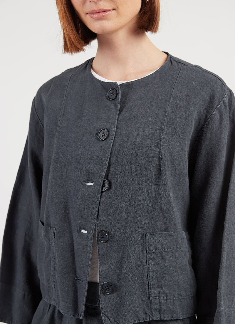 Velvet Brielle Linen Jacket