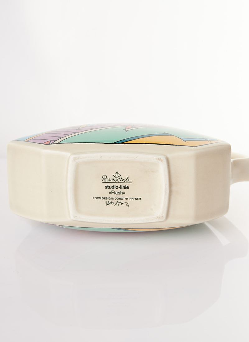Haute Curature Dorothy Hafner Iconic Postmodern Tea Set for 5, 1980s