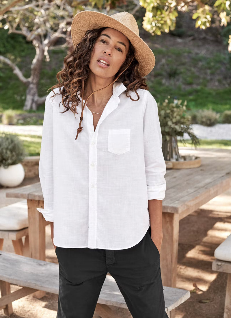 Frank & Eileen Eileen Cross Hatched Shirt