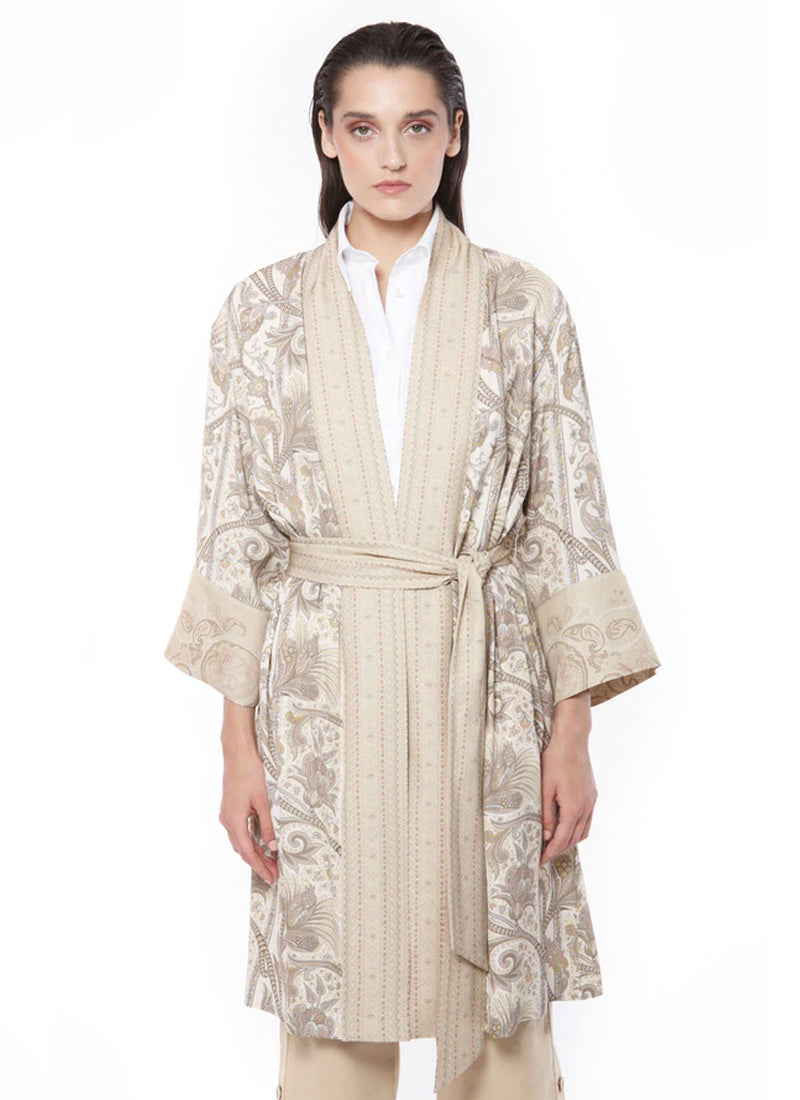 Eleventy Three-Quarter-Sleeve Duster