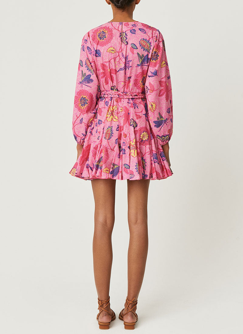 Rhode Ella Long-Sleeve Mini Dress
