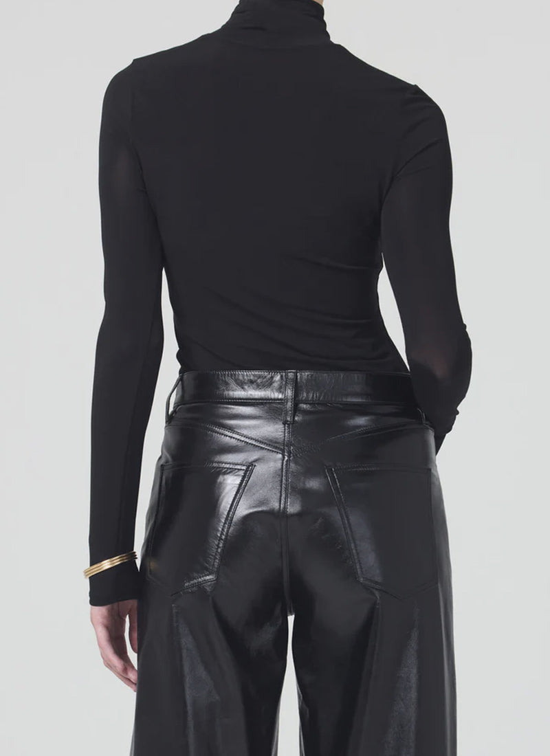 Citizens of Humanity Francesca Mesh Turtleneck Top