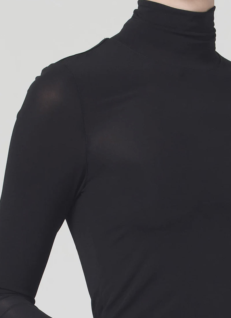 Citizens of Humanity Francesca Mesh Turtleneck Top