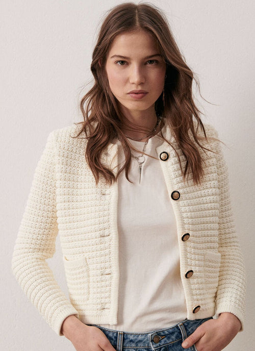 ba&sh Gaspard Knitted Cardigan