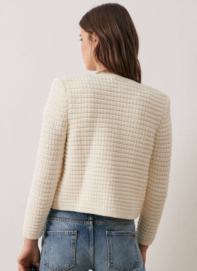 ba&sh Gaspard Knitted Cardigan