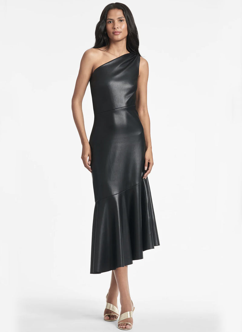 Sachin & Babi Harris One-Shoulder Dress