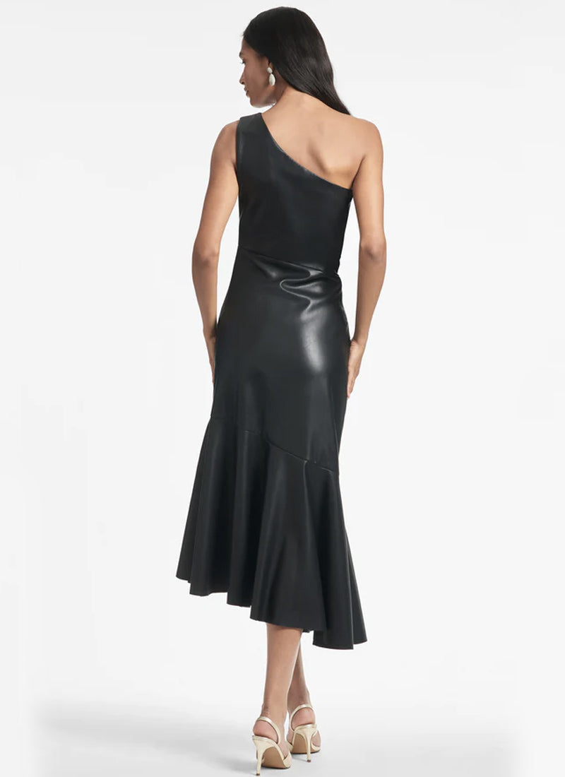 Sachin & Babi Harris One-Shoulder Dress