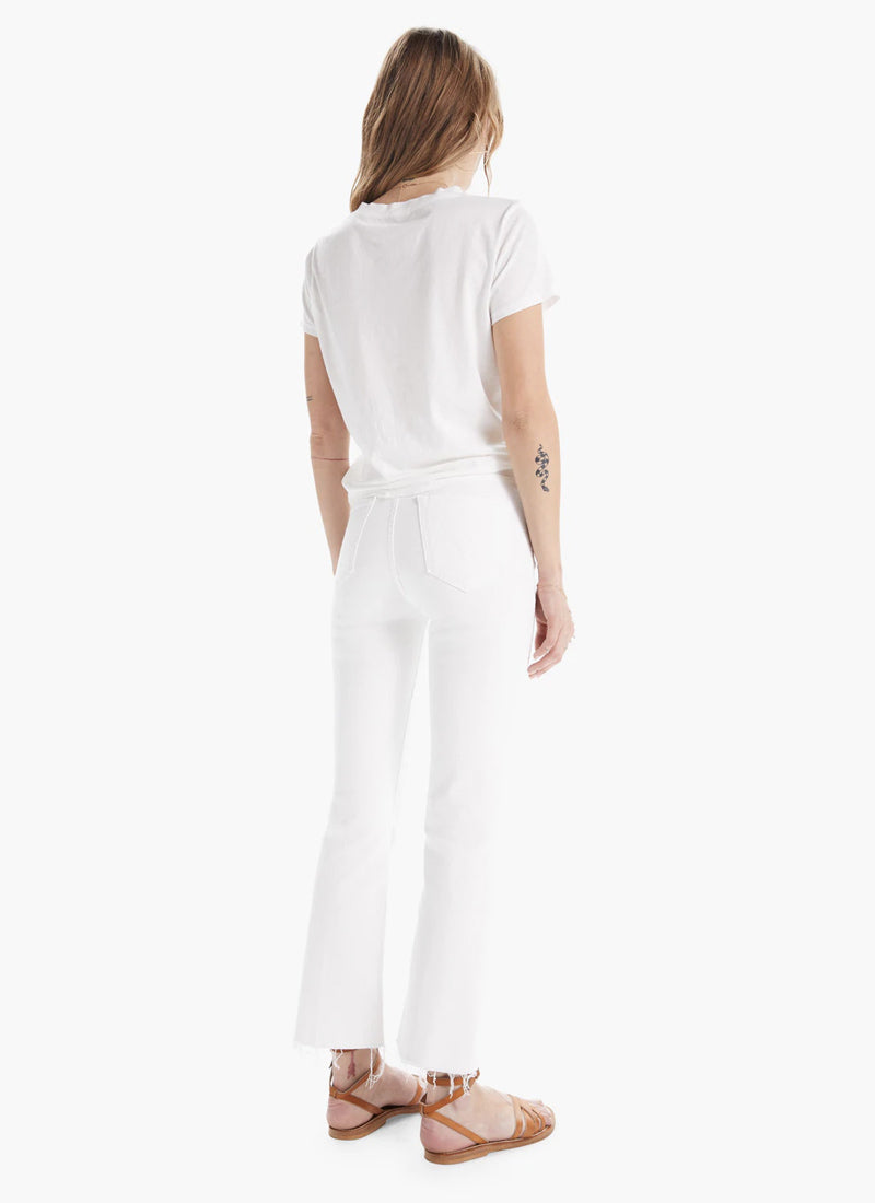 MOTHER The Hustler Ankle Fray Jeans
