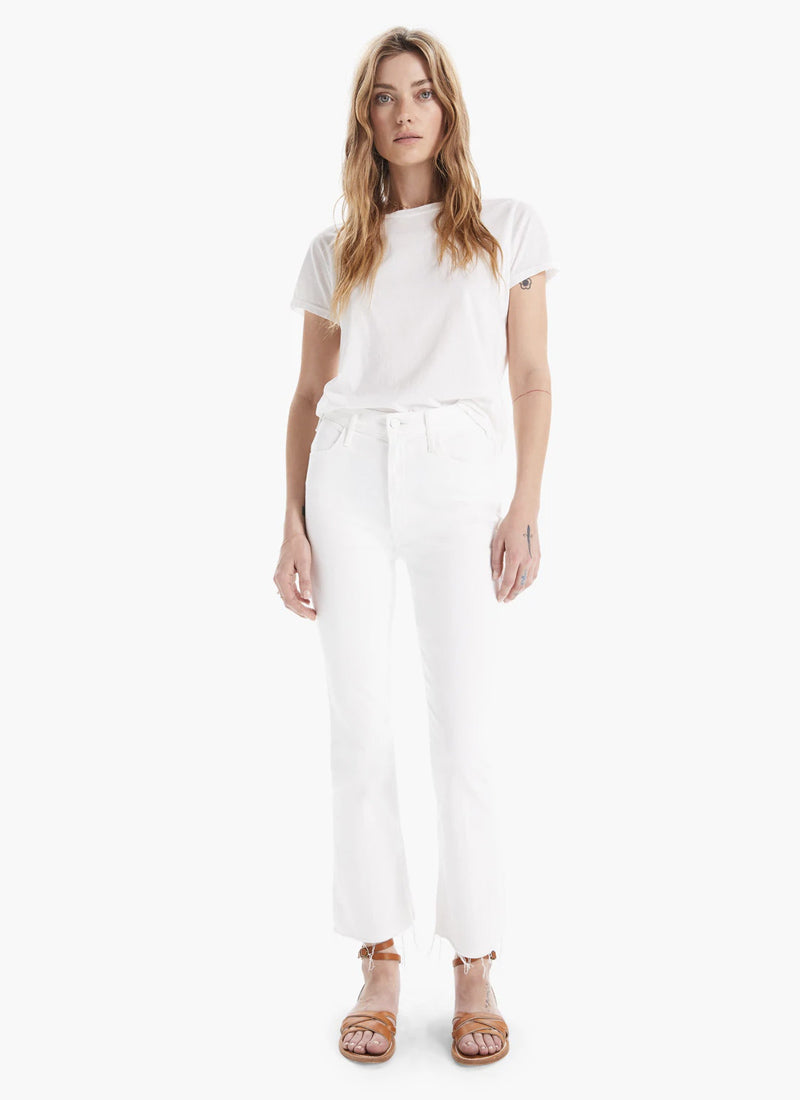MOTHER The Hustler Ankle Fray Jeans