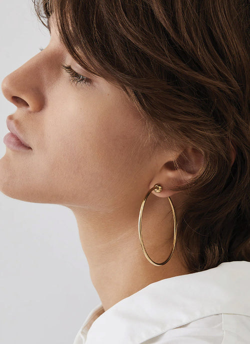 Jenny Bird Medium Gold Icon Hoops