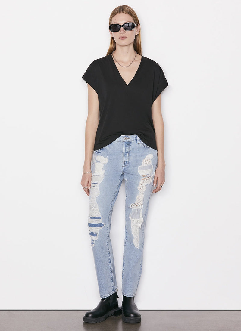 Frame Le Mid Rise V Tee