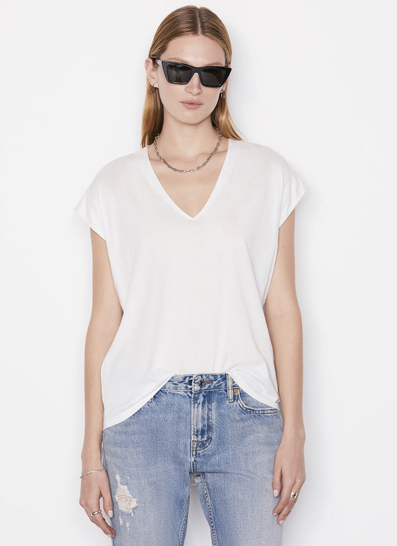 Frame Le Mid Rise V Tee