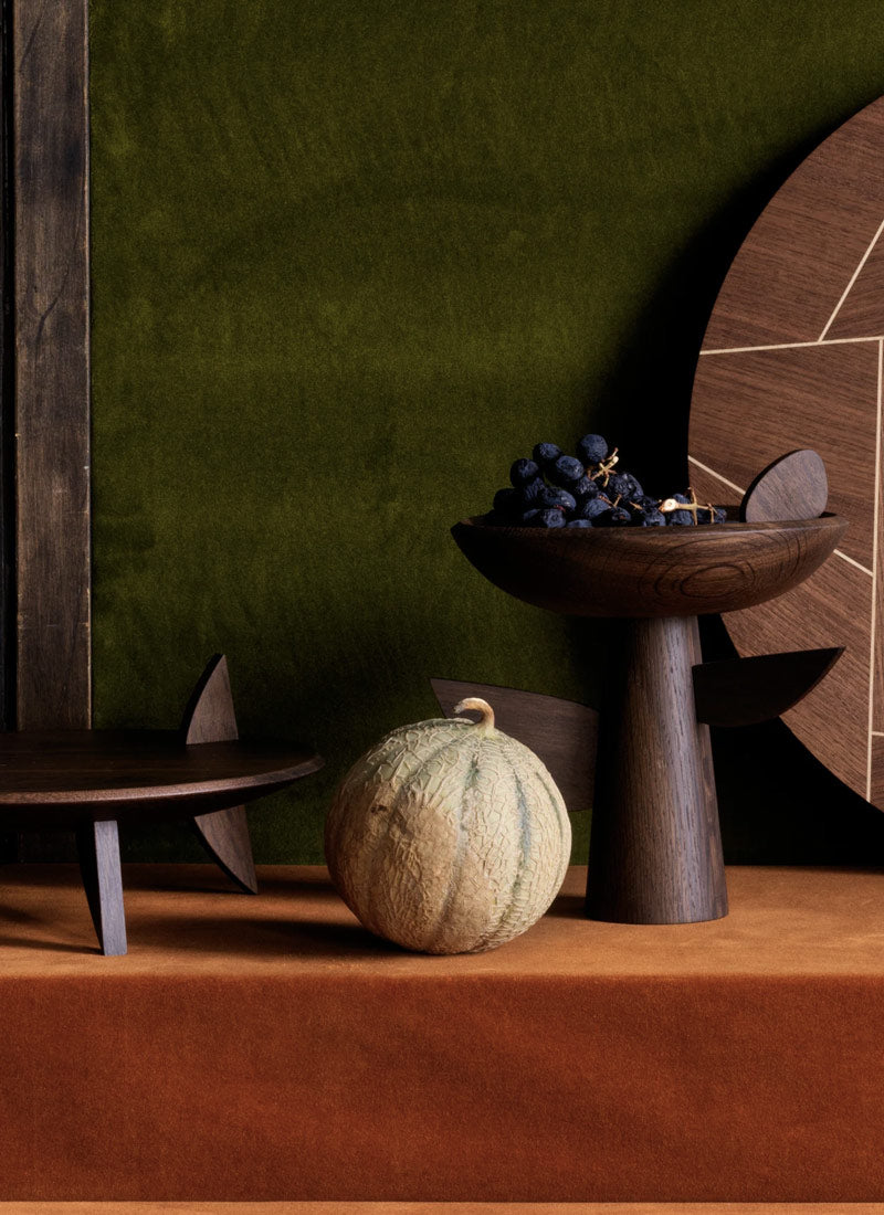 L'Objet Kelly Behun Leaf Bowl on Stand