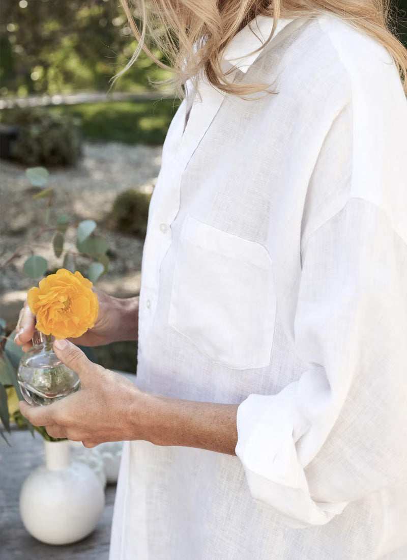 Frank & Eileen Mackenzie Lived-In Linen Shirt