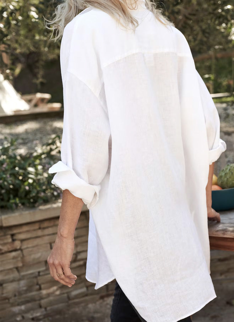 Frank & Eileen Mackenzie Lived-In Linen Shirt