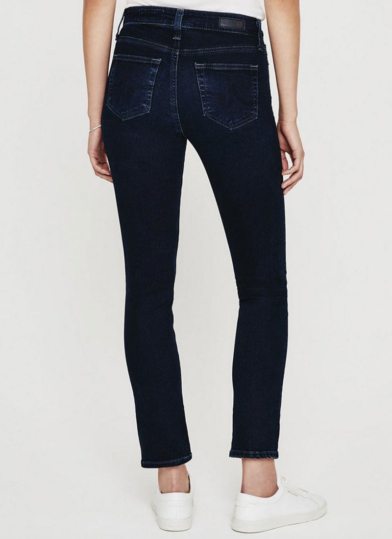 AG Jeans Mari High-Rise Straight-Leg Jean