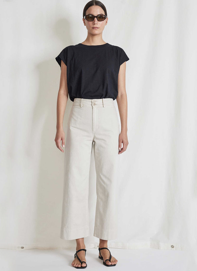 Apiece Apart Merida Cotton Flare Pant
