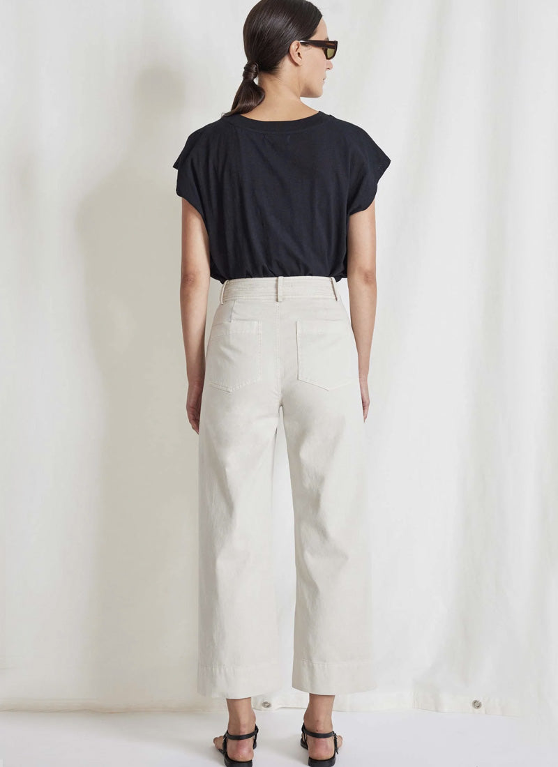 Apiece Apart Merida Cotton Flare Pant