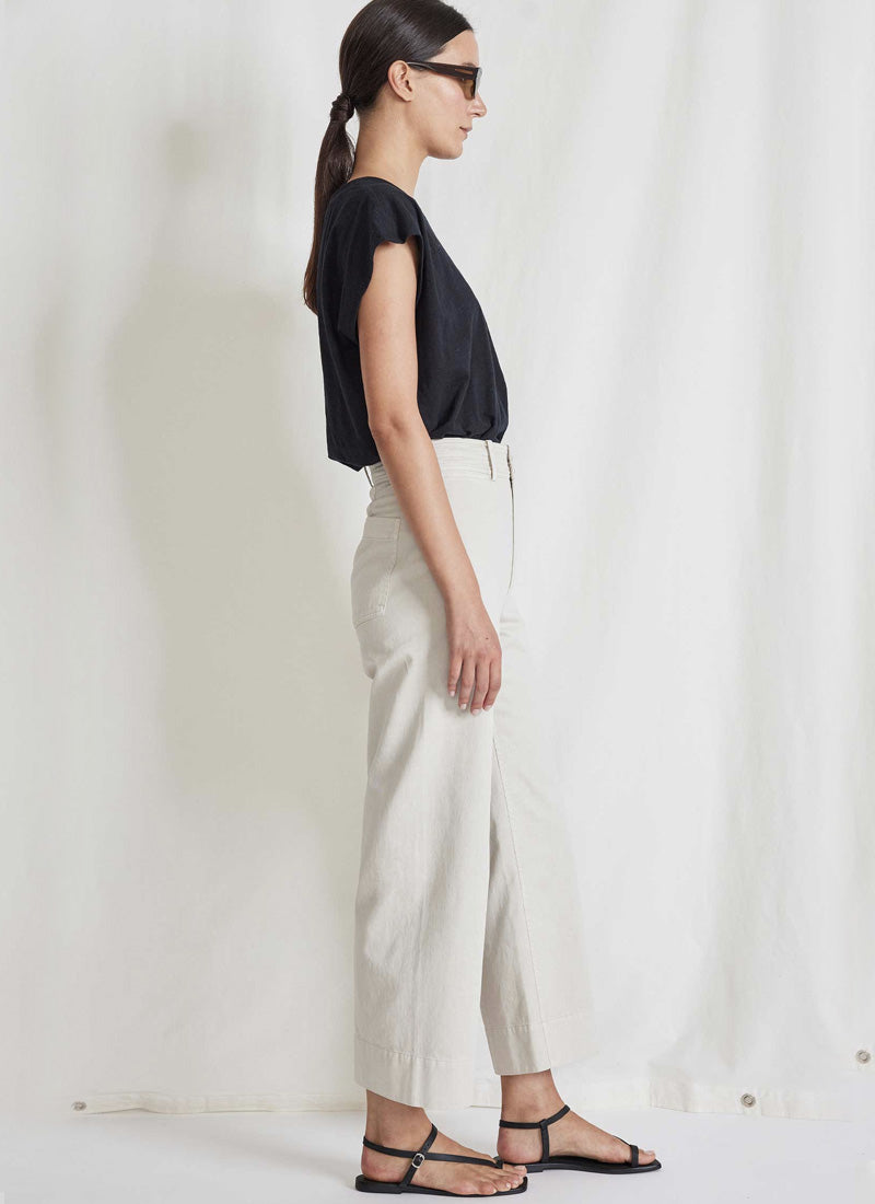 Apiece Apart Merida Cotton Flare Pant