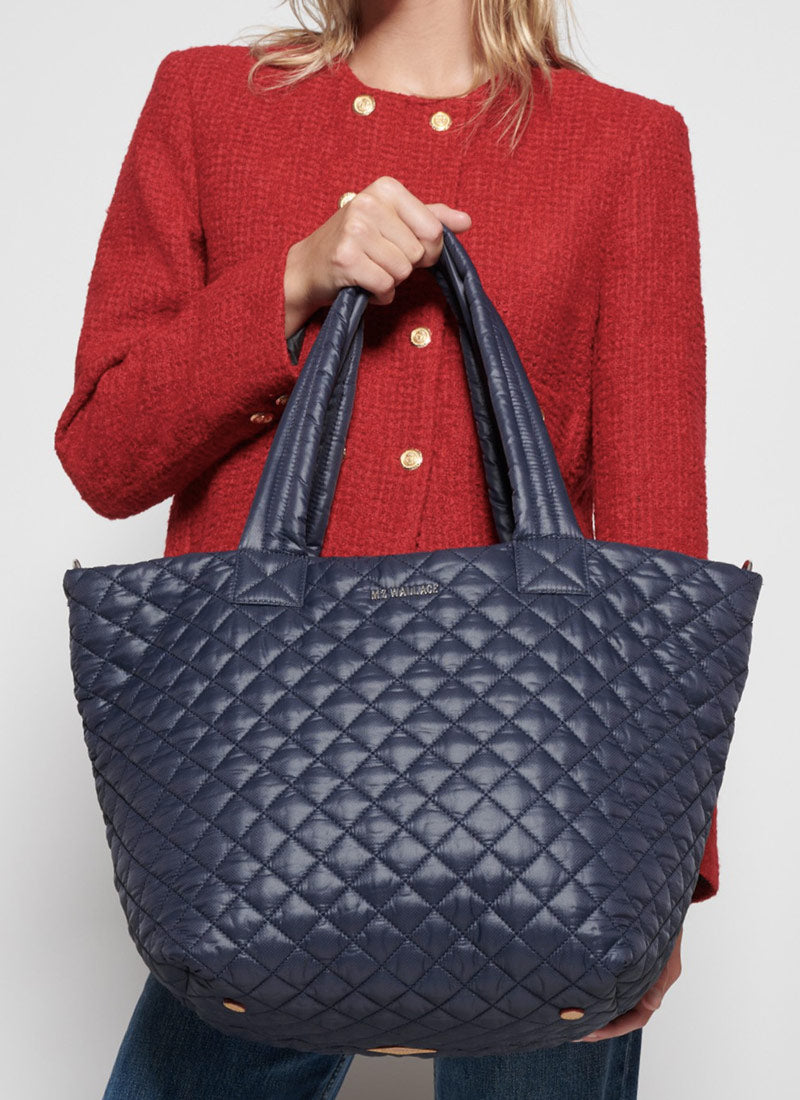 MZ Wallace Medium Metro Dawn Blue Tote Deluxe