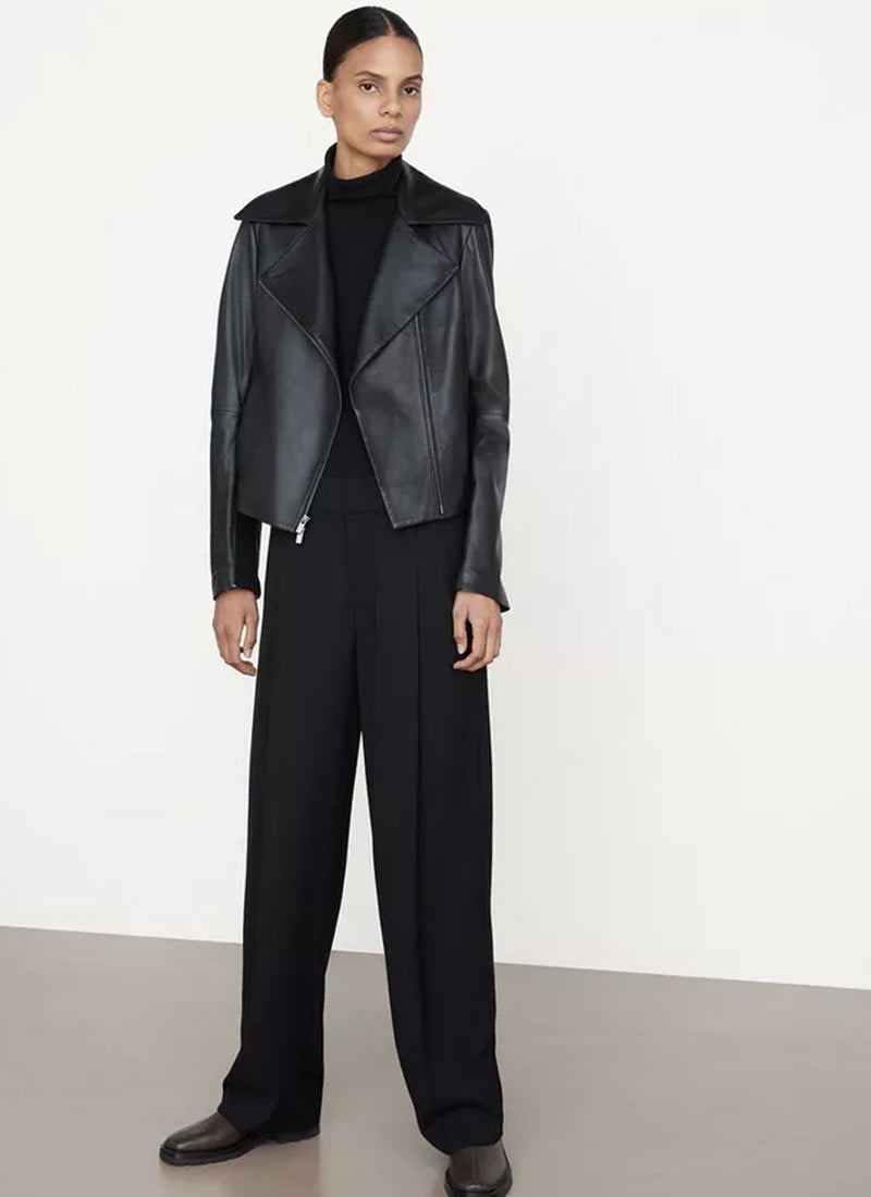 Vince Moto Leather Jacket