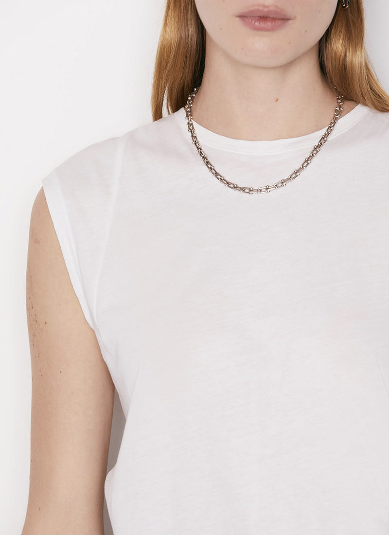 Frame Le Mid-Rise Muscle T-Shirt