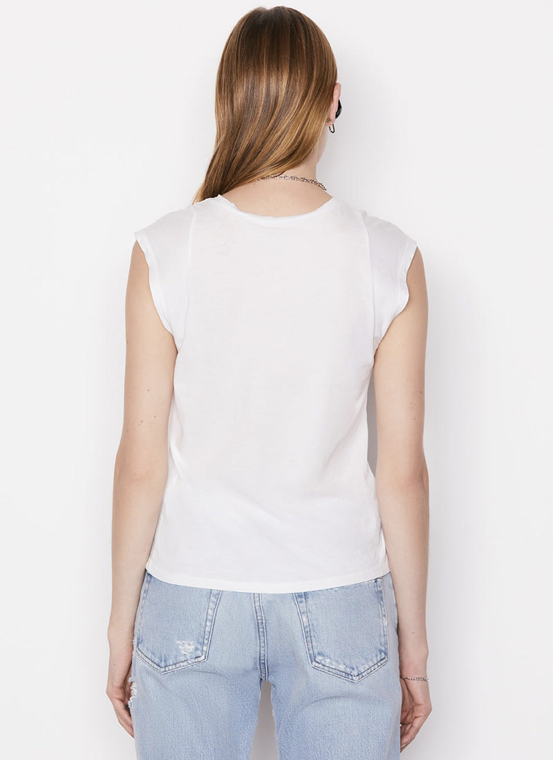 Frame Le Mid-Rise Muscle T-Shirt