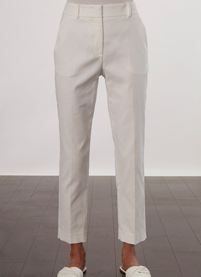 Eleventy New York Cotton-Stretch Slim-Fit Trousers