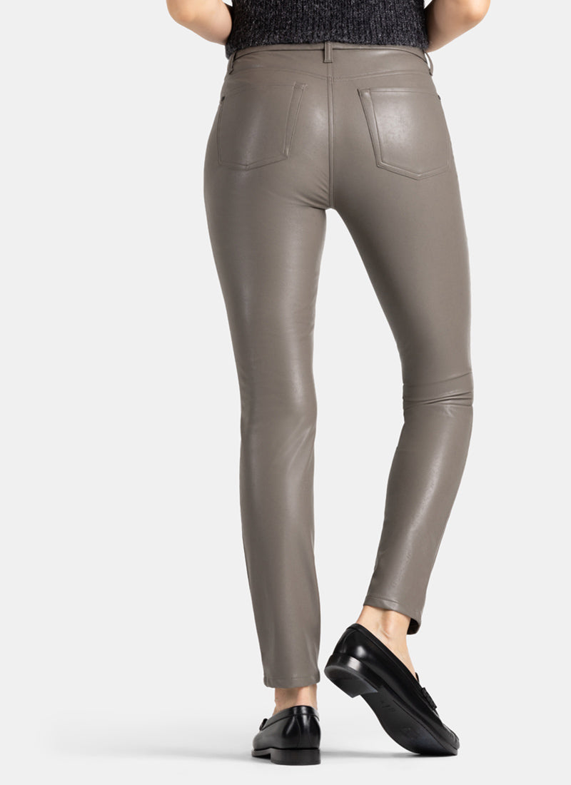 Cambio Ray Olive Vegan Leather Pant