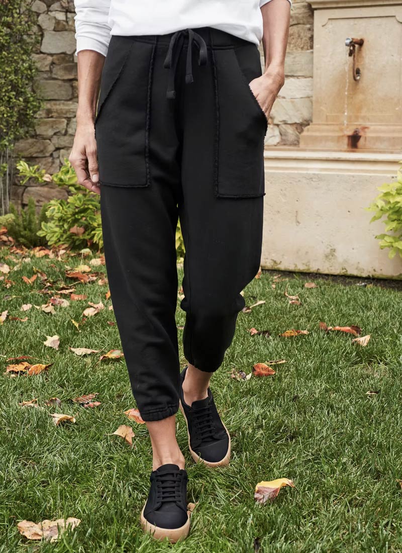 Frank & Eileen Triple Fleece Patch Jogger Sweatpant