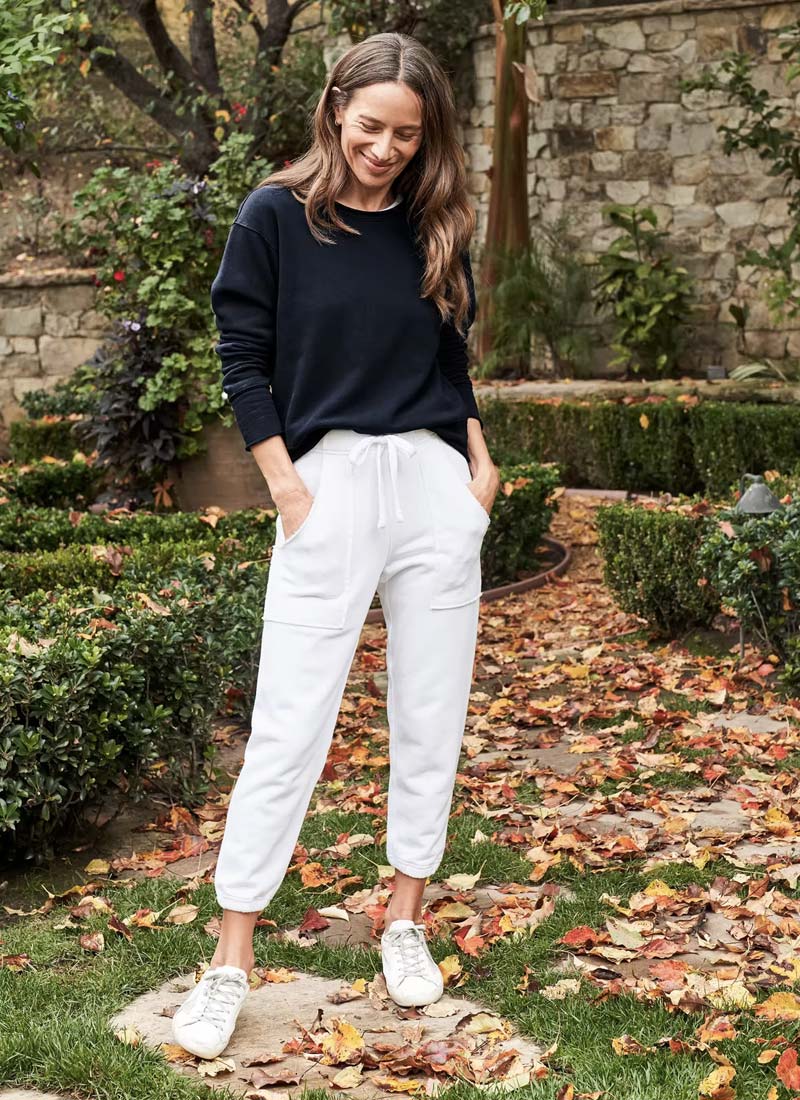 Frank & Eileen Triple Fleece Patch Jogger Sweatpant