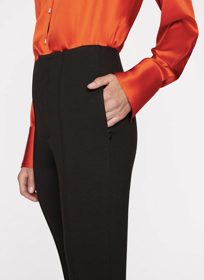 Frame Pintuck Jersey Trouser